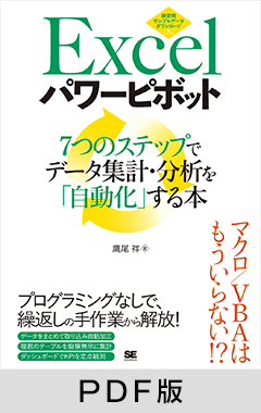 Excelパワーピボット  7つのステップでデータ集計・分析を「自動化」する本【PDF版】