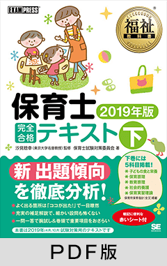 福祉教科書 保育士 完全合格テキスト 下 2019年版【PDF版】