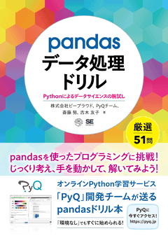 pandasデータ処理ドリル  Pythonによるデータサイエンスの腕試し