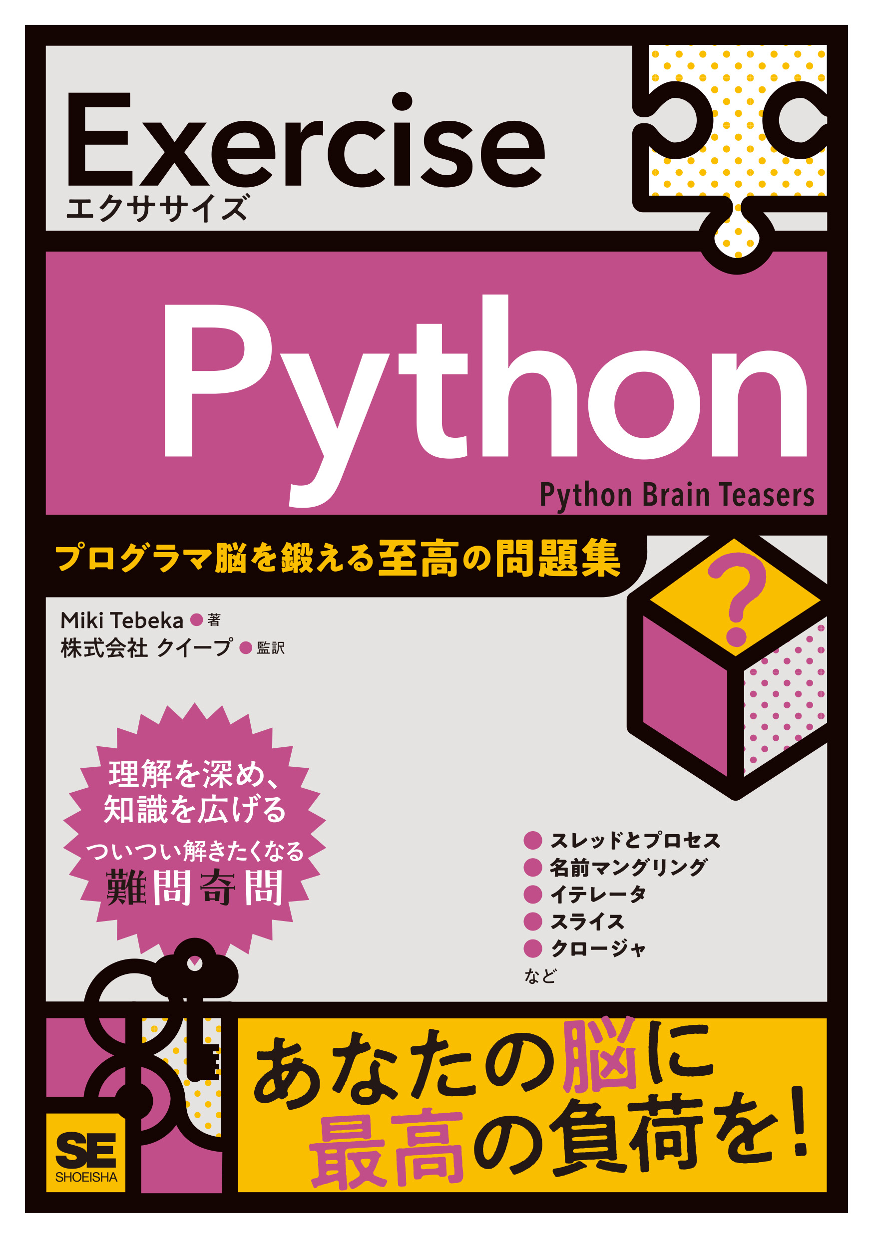 Exercise Python プログラマ脳を鍛える至高の問題集【PDF版