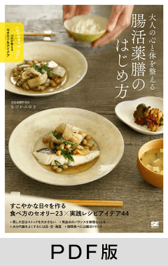 大人の心と体を整える 腸活薬膳のはじめ方  プロが教えるセオリー＆アイデア【PDF版】