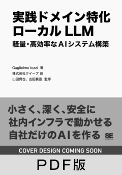 実践ドメイン特化ローカルLLM  軽量・高効率なAIシステム構築【PDF版】